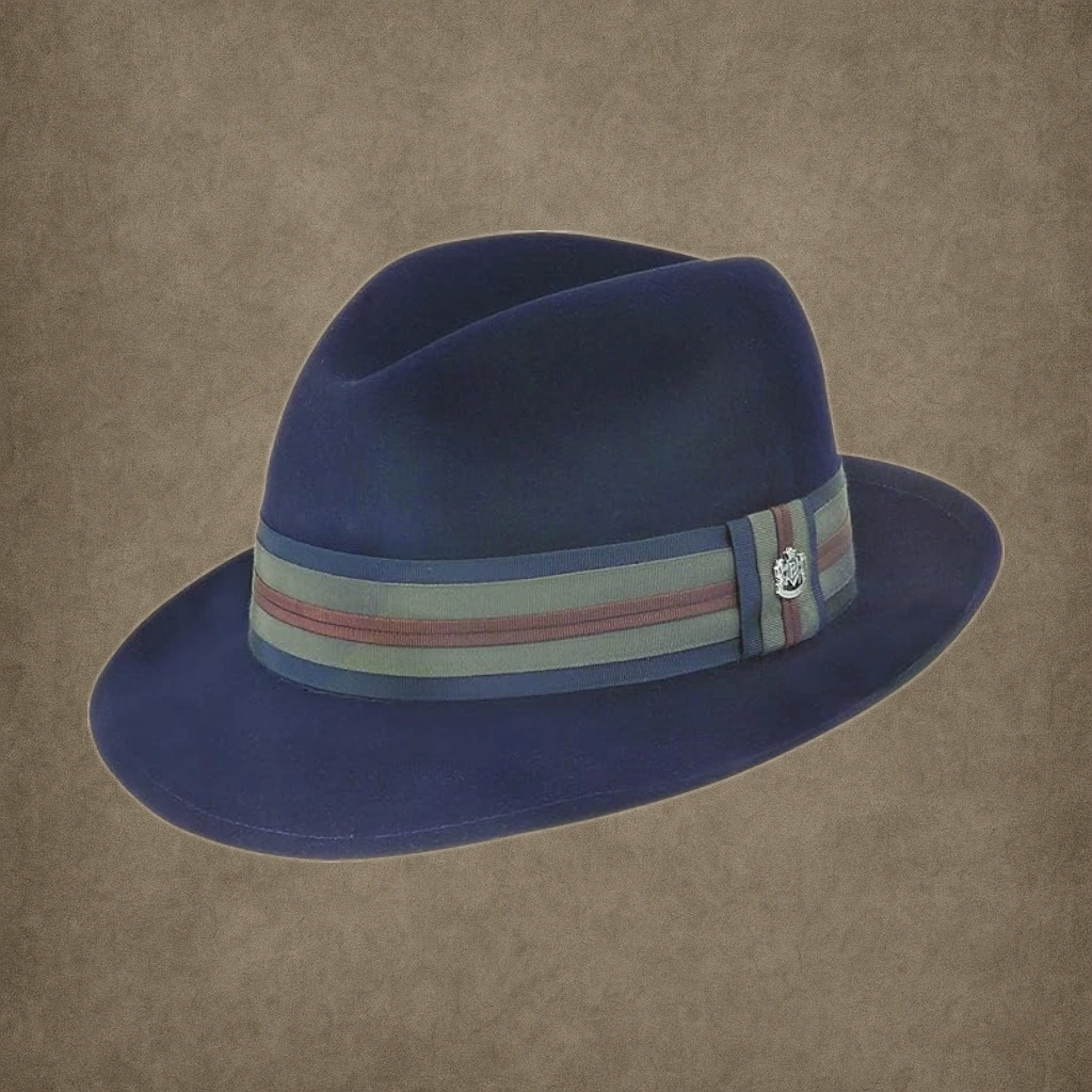 Uptown Fedora Governor Merino Suede Finish